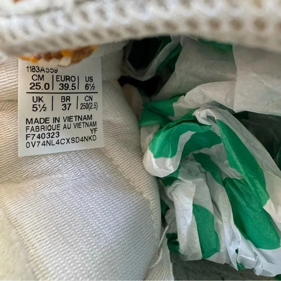 New Onitsuka Tiger Delegation Ex Sneaker Shoes Cream Cilantro Green Yellow - Picture 6 of 16